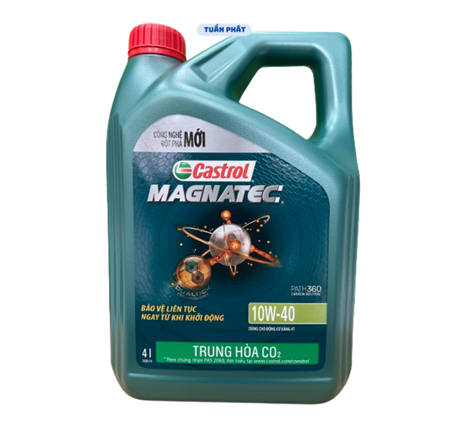 Nhớt Castrol Magnatec Trung hòa CO2 10W-40 4L