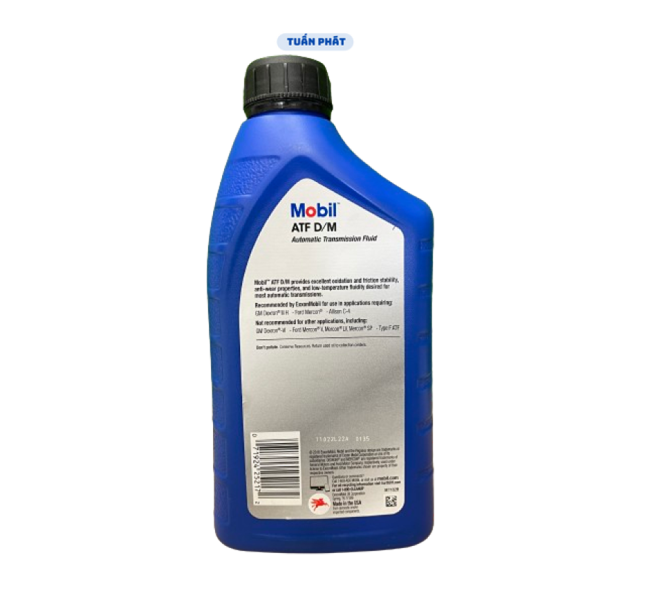 Dầu hộp số Mobil ATF D/M 1L