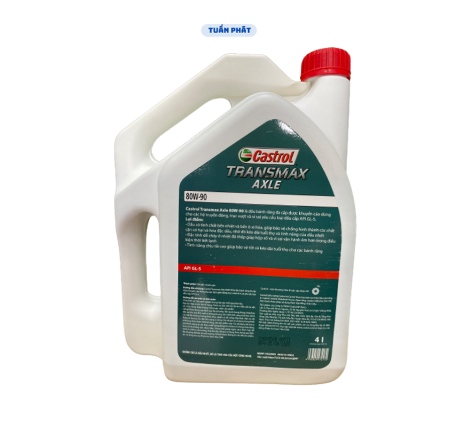 Dầu cầu CASTROL TRANSMAX AXLE 80W-90 4L