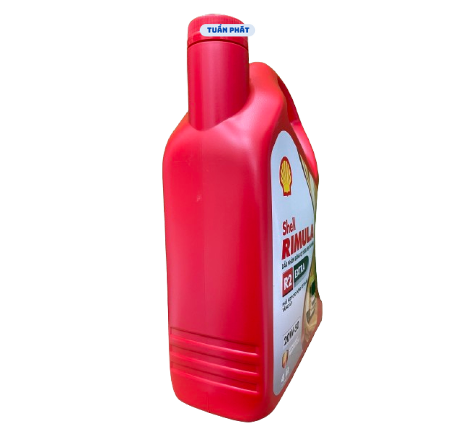 NHỚT SHELL RIMULA R2 EXTRA  20W-50 CF-4 LOẠI 4 LÍT